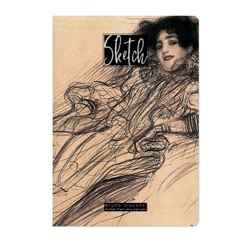 SKETCHBOOK BV, 140х205 мм. 36Л, ТЕТРАДЬ, БЕЖЕВЫЙ 110 ГР. ПРОШИТЫЙ БЛОК, (4