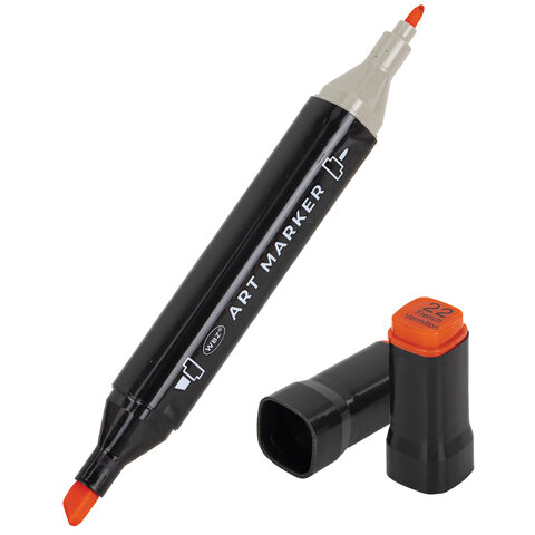 Маркеры для скетчинга двусторонние, НАБОР 60 шт., текстильный чехол, WBZ, 152574 Маркеры для скетчинга двусторонние, НАБОР 60 шт., текстильный чехол, WBZ, 152574