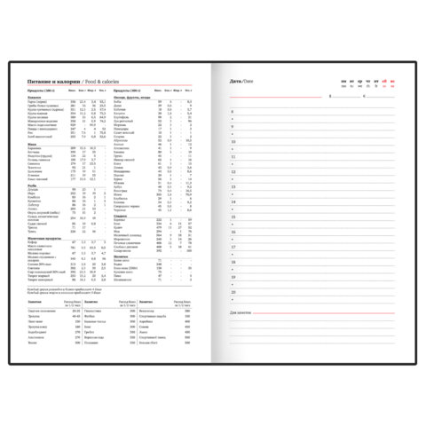 Ежедневник недатированный с резинкой А5 145х203 мм, BRAUBERG, твердый, 128 л.,