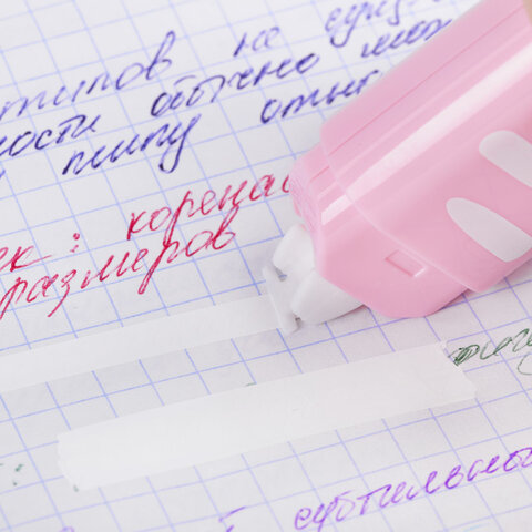 Корректирующая лента BRAUBERG KIDS "ЛАПКИ", 5 мм х 6 м, ВЫГОДНАЯ