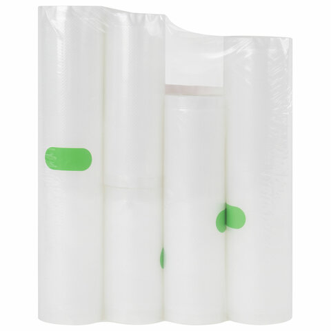 Рулоны для вакуумного упаковщика, рифленые, НАБОР 5 шт. (12 / 15 / 20 / 25 / 28 Рулоны для вакуумного упаковщика, рифленые, НАБОР 5 шт. (12 / 15 / 20 / 25 / 28