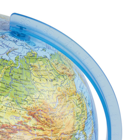 Глобус интерактивный физический/политический GLOBEN, диаметр 250 мм, с Глобус интерактивный физический/политический GLOBEN, диаметр 250 мм, с