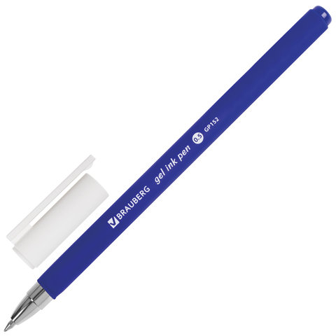 Ручка гелевая BRAUBERG "Matt Gel", СИНЯЯ, корпус soft-touch, узел 0,5 Ручка гелевая BRAUBERG "Matt Gel", СИНЯЯ, корпус soft-touch, узел 0,5