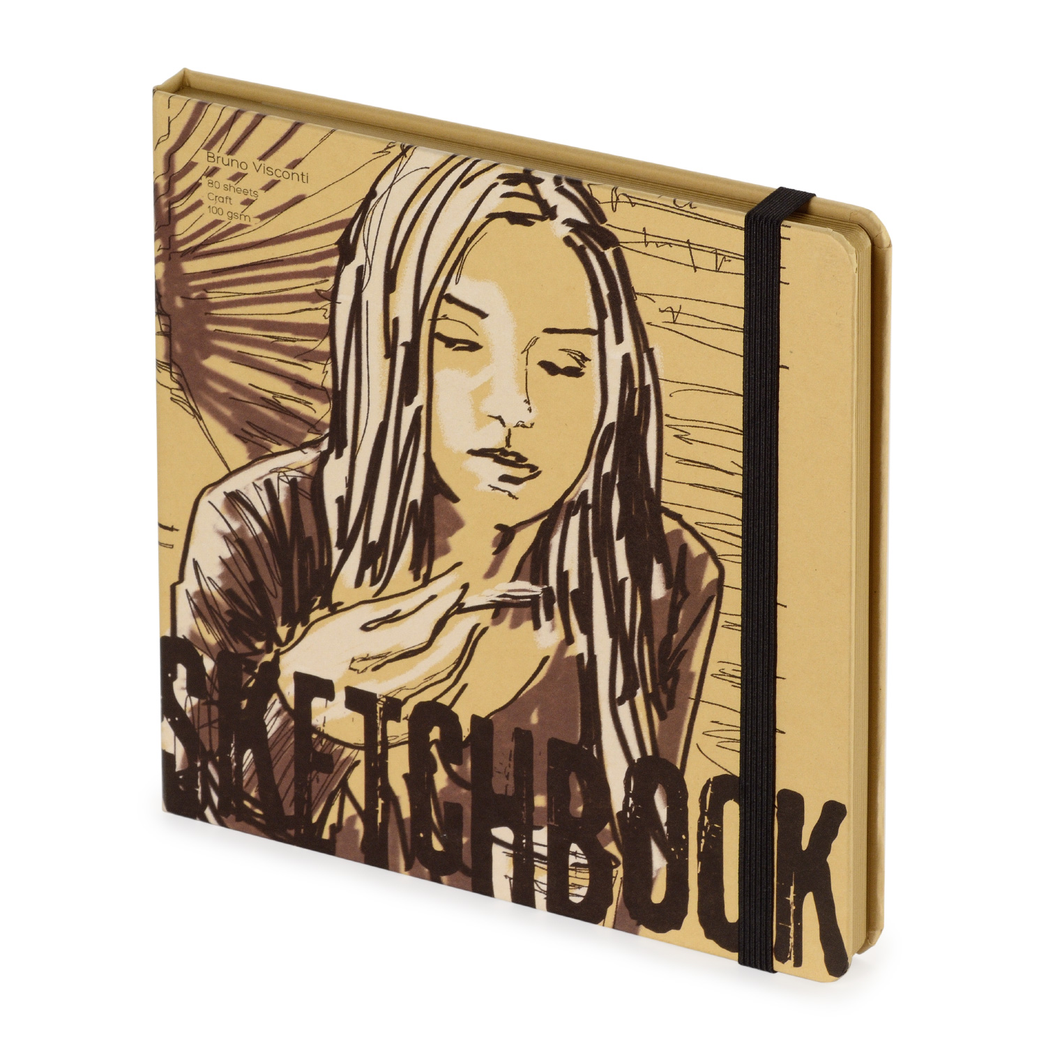 SKETCHBOOK BV, 200х200 мм, 80Л, КРАФТ 100 гр, В ТВЕРДОМ ПЕРЕПЛЕТЕ (3 ВИДА) SKETCHBOOK BV, 200х200 мм, 80Л, КРАФТ 100 гр, В ТВЕРДОМ ПЕРЕПЛЕТЕ (3 ВИДА)