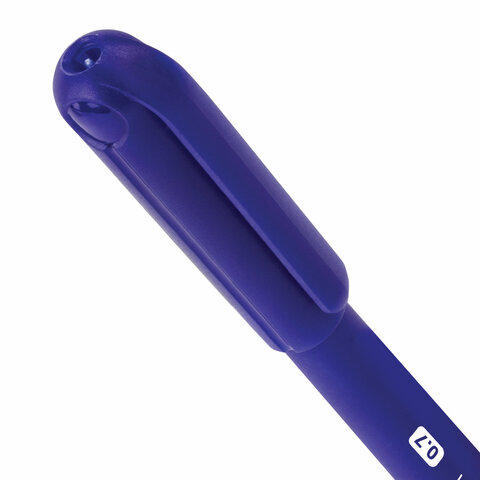 Ручка шариковая масляная BRAUBERG "i-Stick", СИНЯЯ, корпус синий, узел Ручка шариковая масляная BRAUBERG "i-Stick", СИНЯЯ, корпус синий, узел