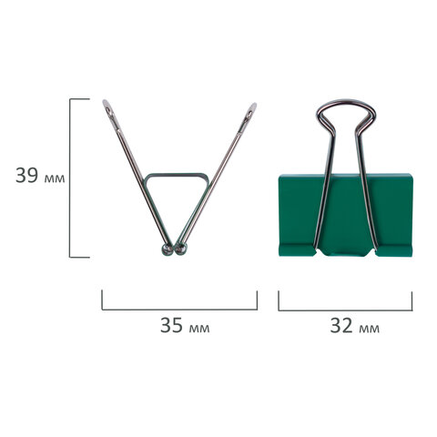 Зажимы для бумаг ОФИСМАГ, КОМПЛЕКТ 12 шт., 32 мм, на 140 листов, цветные, Зажимы для бумаг ОФИСМАГ, КОМПЛЕКТ 12 шт., 32 мм, на 140 листов, цветные,