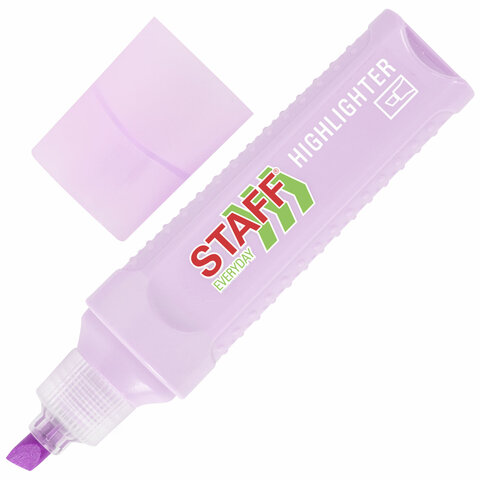 Набор текстовыделителей 4 ПАСТЕЛЬНЫХ ЦВЕТА, STAFF "EVERYDAY HL-707", Набор текстовыделителей 4 ПАСТЕЛЬНЫХ ЦВЕТА, STAFF "EVERYDAY HL-707",