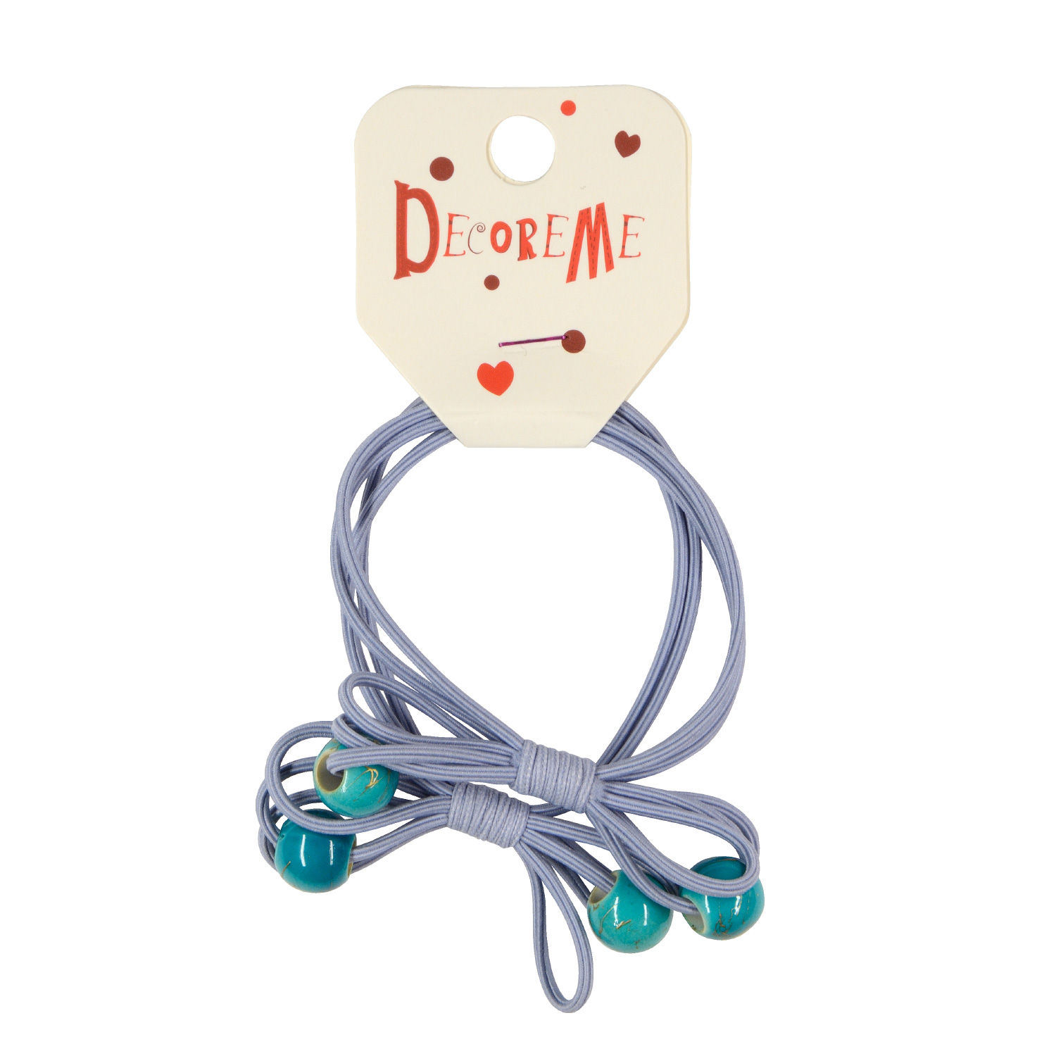 РЕЗИНКА ДЛЯ ВОЛОС 2 ШТ, 5 ЦВЕТОВ