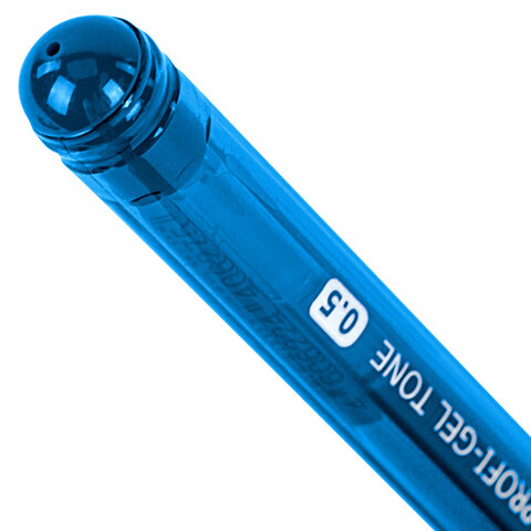 Ручка гелевая BRAUBERG "Profi-Gel TONE", СИНЯЯ, линия письма 0,4 мм, Ручка гелевая BRAUBERG "Profi-Gel TONE", СИНЯЯ, линия письма 0,4 мм,