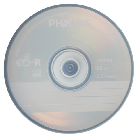 Диски CD-R PHILIPS, 700 Мб, 52x, Cake Box (упаковка на шпиле), КОМПЛЕКТ 50 шт., Диски CD-R PHILIPS, 700 Мб, 52x, Cake Box (упаковка на шпиле), КОМПЛЕКТ 50 шт.,