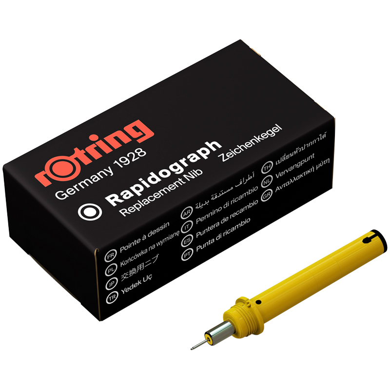 Пишущий элемент для рапидографа Rotring 0.35 мм, картон. упак. Пишущий элемент для рапидографа Rotring 0.35 мм, картон. упак.
