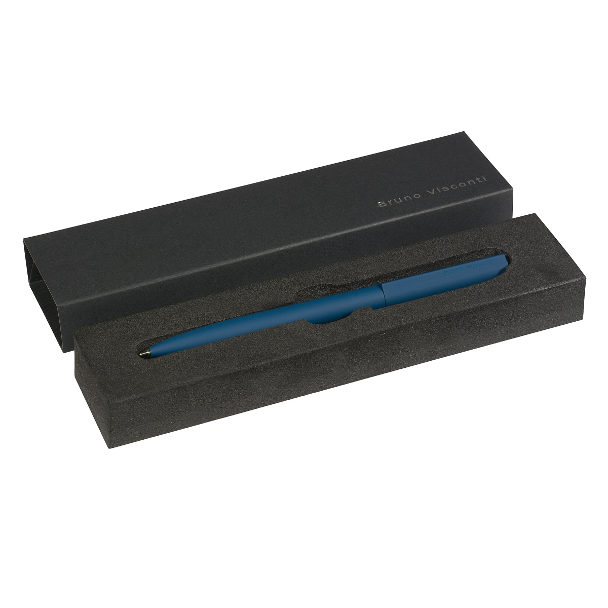 РУЧКА "TORINO" В ПОДАРОЧНОМ ФУТЛЯРЕ, 1,0 ММ, СИНЯЯ (корпус синий,