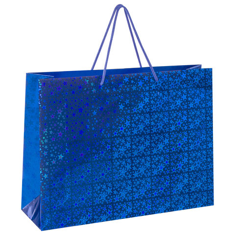 Пакет подарочный 45x13x33 см (XL), НАБОР 3 шт., 3 дизайна, голография, ЗОЛОТАЯ Пакет подарочный 45x13x33 см (XL), НАБОР 3 шт., 3 дизайна, голография, ЗОЛОТАЯ