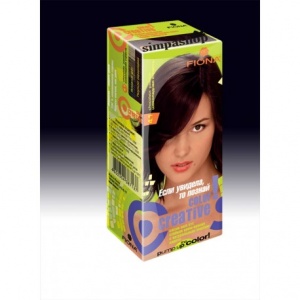 Fiona Creative color тон 4.4 Доброе бургундское краска для волос Fiona Creative color тон 4.4 Доброе бургундское краска для волос