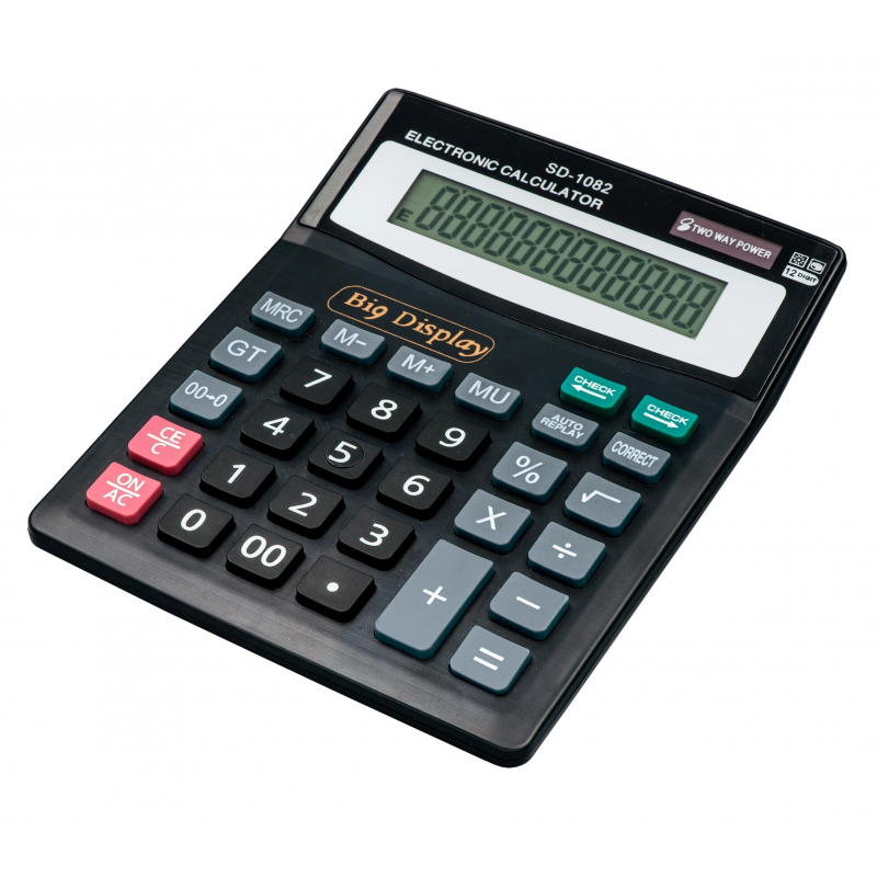 Калькулятор настольный ПОЛНОРАЗМЕРНЫЙ Attache ATC-888-12F 12-ти разрчерн Калькулятор настольный ПОЛНОРАЗМЕРНЫЙ Attache ATC-888-12F 12-ти разрчерн