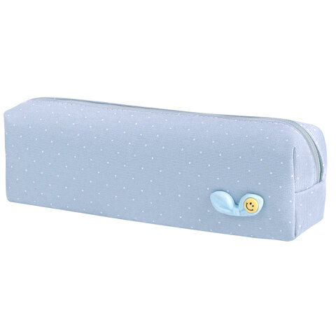 Пенал ЮНЛАНДИЯ ЮНИОР, 1 отделение, полиэстер, аппликация, "Bow", Пенал ЮНЛАНДИЯ ЮНИОР, 1 отделение, полиэстер, аппликация, "Bow",