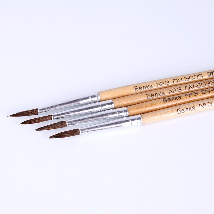 Кисть № 3 белка "Darvish" Кисть № 3 белка "Darvish"
