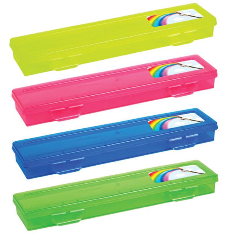 Пенал-футляр для кистей Стамм "Primavera", 350*90мм, пластик, ассорти Пенал-футляр для кистей Стамм "Primavera", 350*90мм, пластик, ассорти