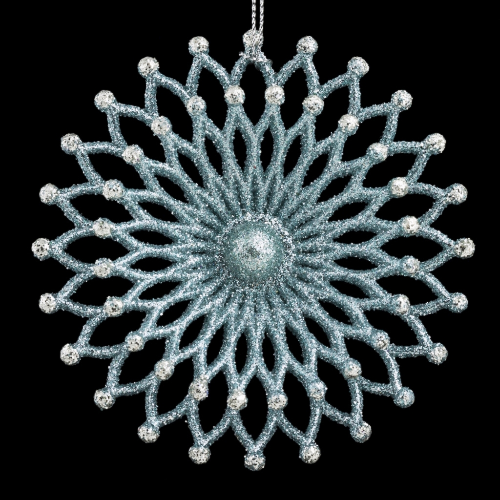 Украшение ErichKrause Decor Снежинка двухслойная 10.5см Украшение ErichKrause Decor Снежинка двухслойная 10.5см