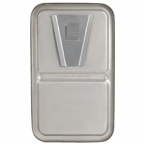 Дозатор для жидкого мыла LAIMA BASIC, 1 л, нержавеющая сталь, зеркальный, 601796