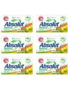 АБСОЛЮТ Мыло 90гр Белый Чай и Масло Оливы Антибактериальный 6 штук, арт.6162 АБСОЛЮТ Мыло 90гр Белый Чай и Масло Оливы Антибактериальный 6 штук, арт.6162