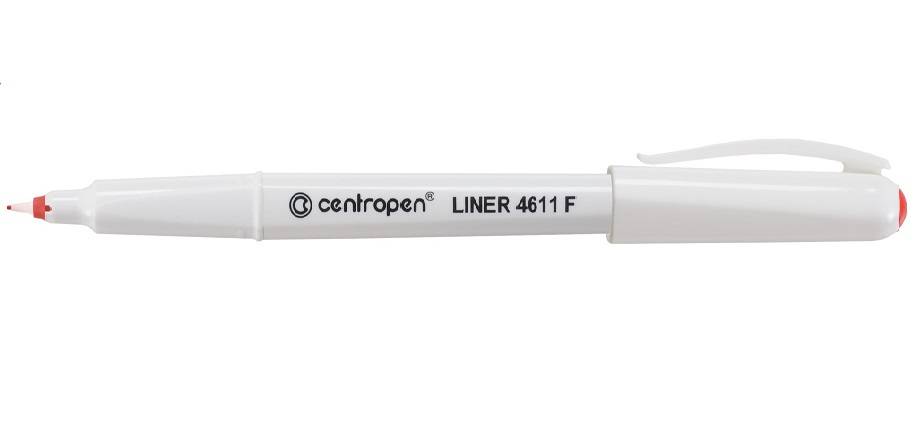 Линер CENTROPEN ERGOLINE Cap off 0,3 мм красн.: 4611/01-04 штр.: 8595013628164 Линер CENTROPEN ERGOLINE Cap off 0,3 мм красн.: 4611/01-04 штр.: 8595013628164
