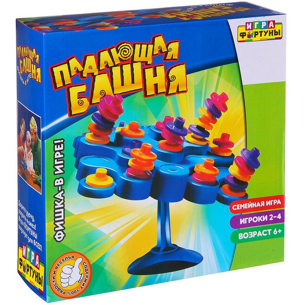 Настольная семейная игра "ПАДАЮЩАЯ БАШНЯ" Настольная семейная игра "ПАДАЮЩАЯ БАШНЯ"