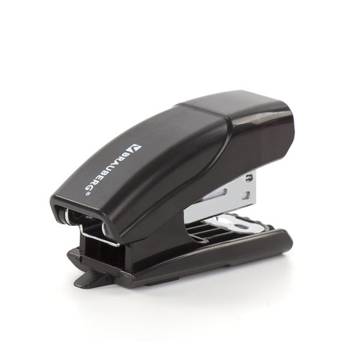 Степлер №24/6, 26/6 МИНИ BRAUBERG "Black Jack", до 15 листов, Степлер №24/6, 26/6 МИНИ BRAUBERG "Black Jack", до 15 листов,