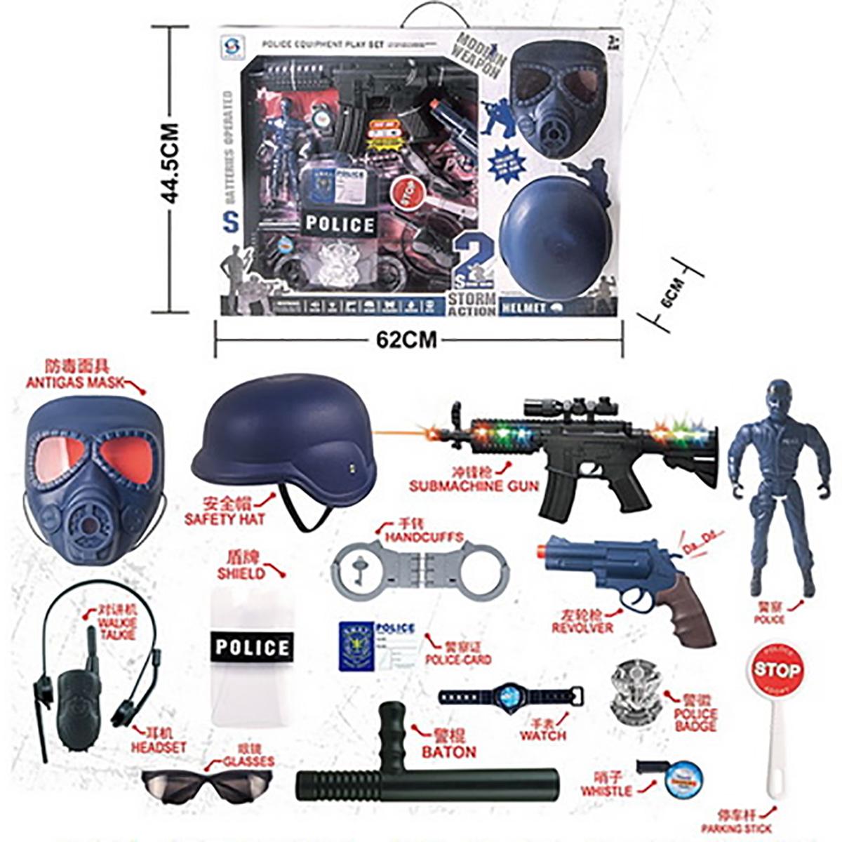 Набор полицейского, 62x45x12см. Набор полицейского, 62x45x12см.