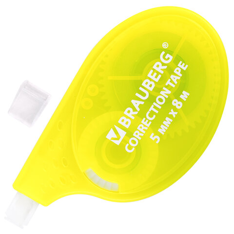 Корректирующая лента BRAUBERG ULTRA NEON, 5 мм х 8 м, ВЫГОДНАЯ УПАКОВКА 3 штуки Корректирующая лента BRAUBERG ULTRA NEON, 5 мм х 8 м, ВЫГОДНАЯ УПАКОВКА 3 штуки