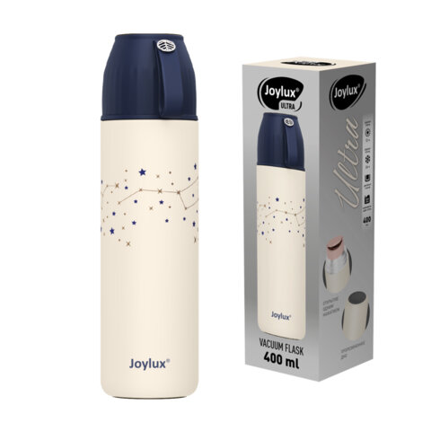 Термос 0,4 л JOYLUX (ДЖОЙЛЮКС) ULTRA, нержавеющая сталь SUS304, крышка/кружка + Термос 0,4 л JOYLUX (ДЖОЙЛЮКС) ULTRA, нержавеющая сталь SUS304, крышка/кружка +