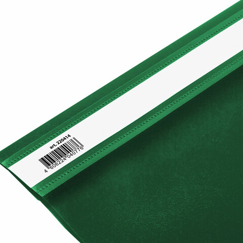 Скоросшиватель пластиковый BRAUBERG, А4, 130/180 мкм, зеленый, 220414 Скоросшиватель пластиковый BRAUBERG, А4, 130/180 мкм, зеленый, 220414