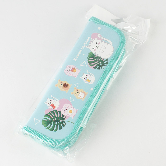 Пенал 1отдел. 190* 65мм Зверушки Пенал 1отдел. 190* 65мм Зверушки