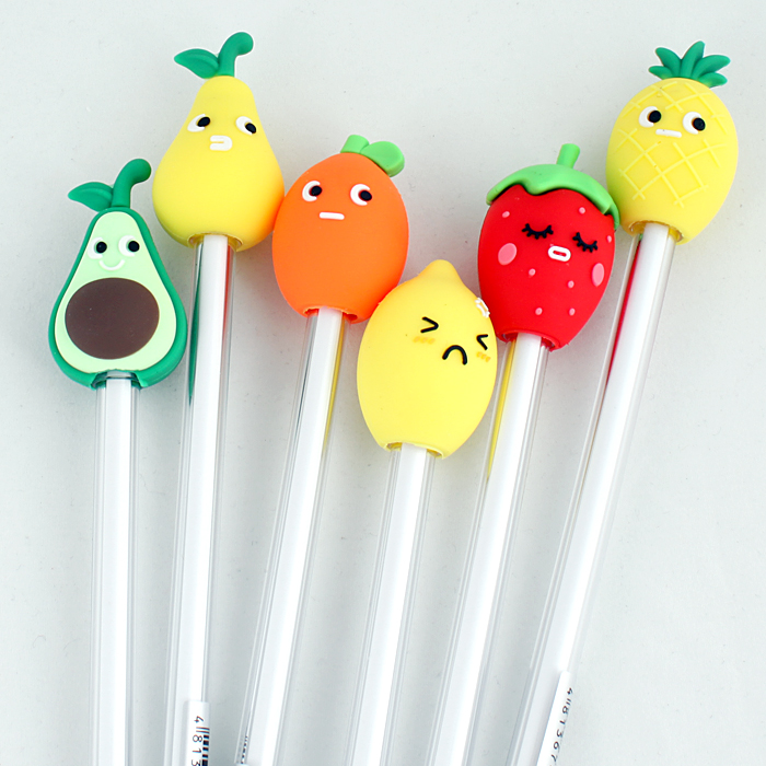 Ручка гелевая синяя "Darvish" Фрукты Ручка гелевая синяя "Darvish" Фрукты