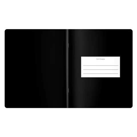 Тетрадь предметная BLACK MODE 48 л., пластиковая обложка, ЛИТЕРАТУРА, линия, Тетрадь предметная BLACK MODE 48 л., пластиковая обложка, ЛИТЕРАТУРА, линия,