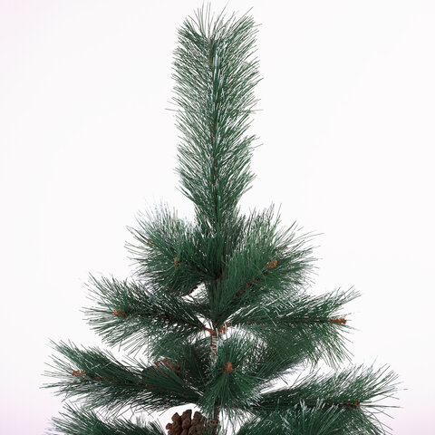 Ель новогодняя искусственная "Velvet Pinewood" 120 см, с инеем и Ель новогодняя искусственная "Velvet Pinewood" 120 см, с инеем и