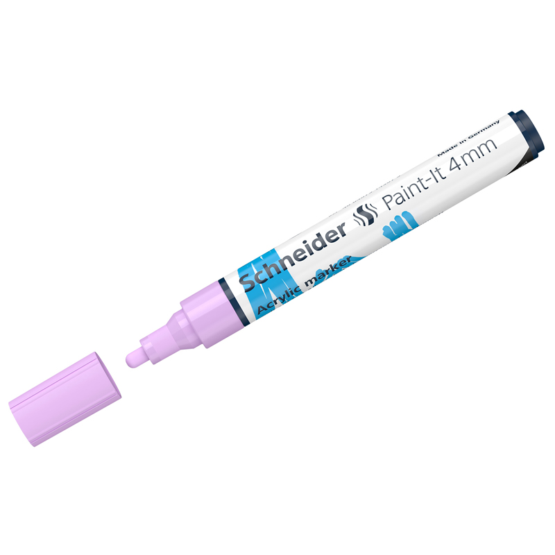 Маркер акриловый Schneider "Paint-It 320" 4мм, пулевидный, пастельный Маркер акриловый Schneider "Paint-It 320" 4мм, пулевидный, пастельный