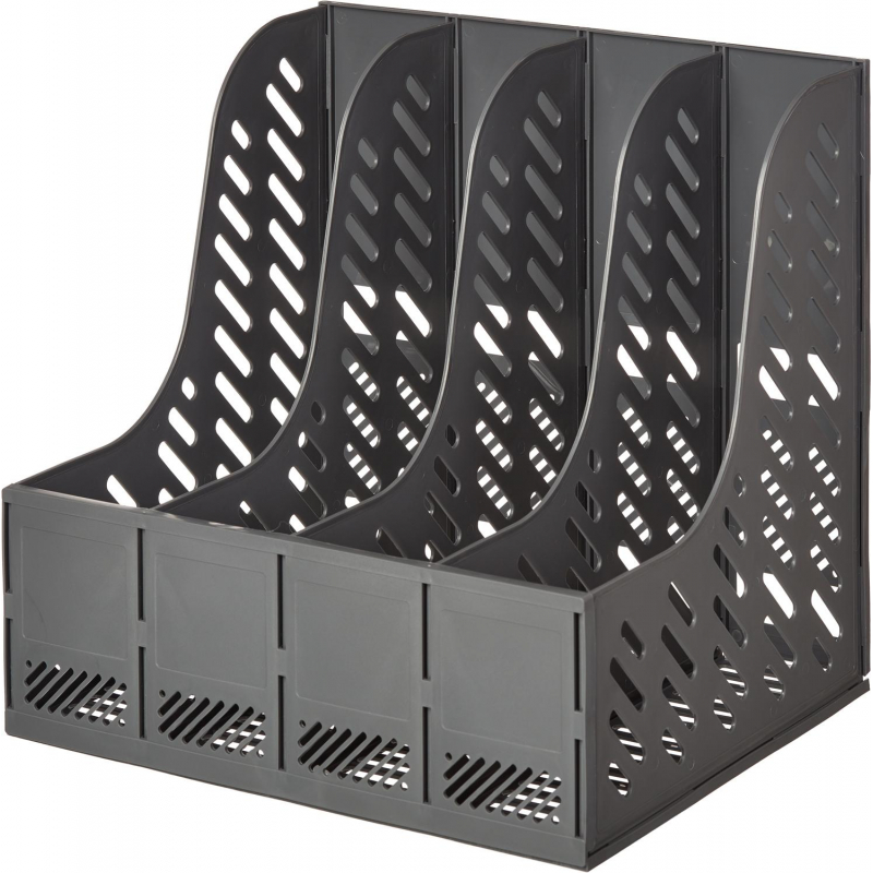 Вертикальный накопитель Attache 4отделения сборный серый Вертикальный накопитель Attache 4отделения сборный серый