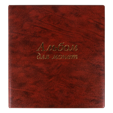 Альбом нумизматика для 380 монет (диаметр до 38 мм) и купюр, 253х238 мм, Альбом нумизматика для 380 монет (диаметр до 38 мм) и купюр, 253х238 мм,