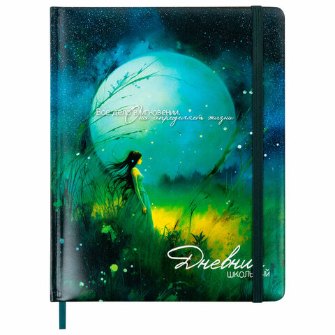 Дневник 1-11 класс 48 л., кожзам (твердая с поролоном), печать, резинка, Дневник 1-11 класс 48 л., кожзам (твердая с поролоном), печать, резинка,