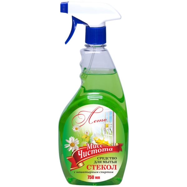 ТБХ МИСС ЧИСТОТА для мытья стекол ЛЕТО 750мл. ТБХ МИСС ЧИСТОТА для мытья стекол ЛЕТО 750мл.