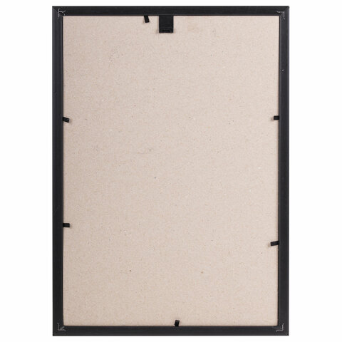 Рамка 21х30 см, пластик, багет 12 мм, BRAUBERG "HIT2", золото, стекло,