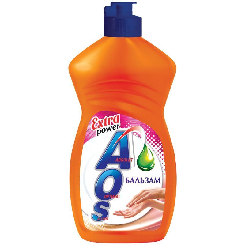 Средство для мытья посуды Aos "Бальзам", 0,45л 1110-3 Средство для мытья посуды Aos "Бальзам", 0,45л 1110-3