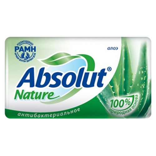 Туалетное мыло Absolut Алоэ, 90 г Туалетное мыло Absolut Алоэ, 90 г