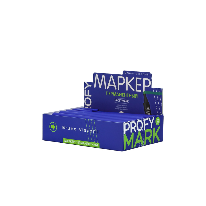 МАРКЕР ПЕРМАНЕНТНЫЙ "PROFYMARK", СИНИЙ