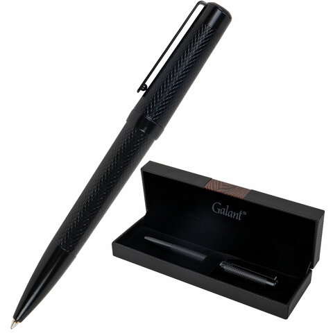 Ручка подарочная шариковая GALANT "Botta", корпус черный, детали Ручка подарочная шариковая GALANT "Botta", корпус черный, детали