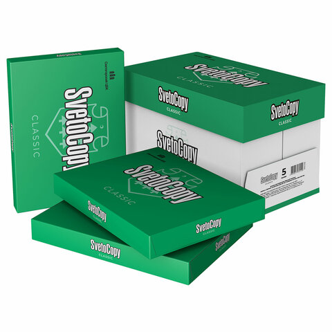 Бумага офисная А3, класс C, SVETOCOPY CLASSIC, 80 г/м2, 500 л., International Бумага офисная А3, класс C, SVETOCOPY CLASSIC, 80 г/м2, 500 л., International