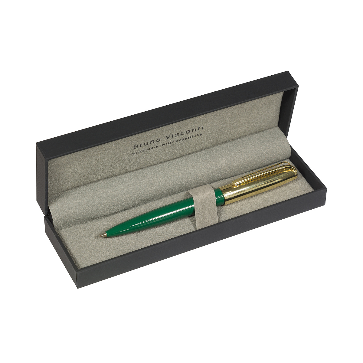 РУЧКА "NAPOLI" В SOFT TOUCH ФУТЛЯРЕ 1.0 MM, СИНЯЯ (корпус зеленый и РУЧКА "NAPOLI" В SOFT TOUCH ФУТЛЯРЕ 1.0 MM, СИНЯЯ (корпус зеленый и