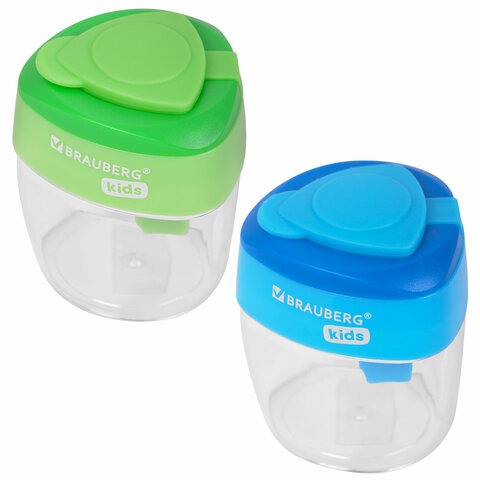 Точилки BRAUBERG KIDS "MAXI", 2 ШТУКИ, 2 отверстия, с большим Точилки BRAUBERG KIDS "MAXI", 2 ШТУКИ, 2 отверстия, с большим