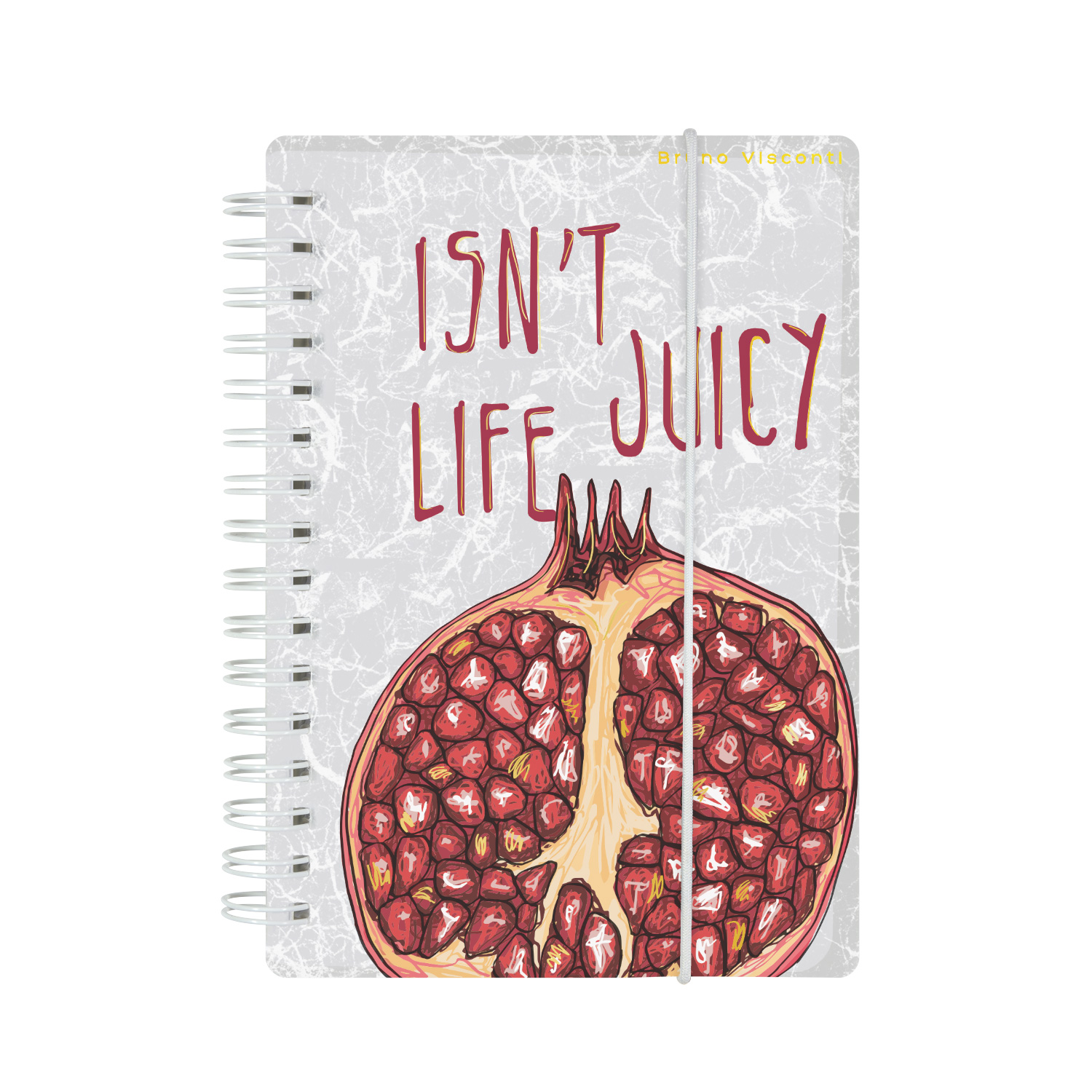 "CUTE JOURNAL" А6+,80 Л. НА ГРЕБНЕ С РЕЗИНКОЙ "JUICY LIFE. "CUTE JOURNAL" А6+,80 Л. НА ГРЕБНЕ С РЕЗИНКОЙ "JUICY LIFE.